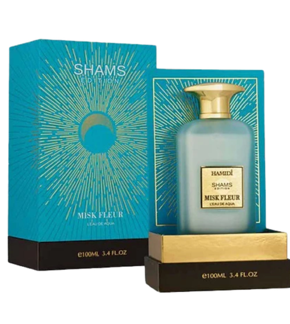 MISK FLEUR - SHAMS EDITION - 3.4oz L’EAU DE AQUA