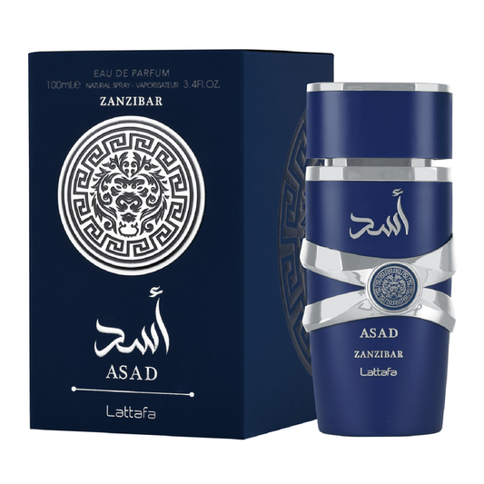 Asad Zanzibar - Lattafa - Eau de Parfum for Men and Women - 3.4 oz