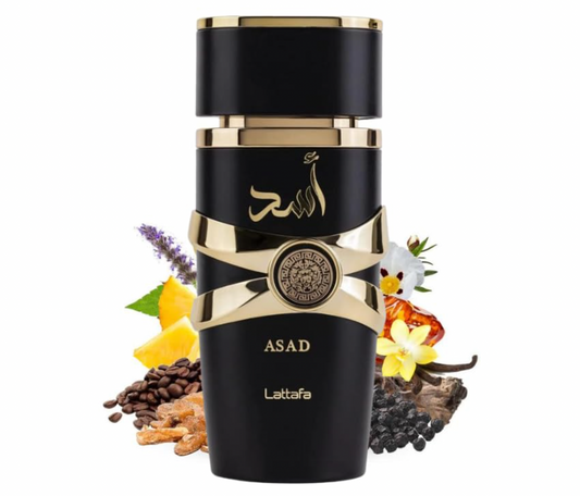 Asad - Lattafa - Eau de Parfum for Men - 3.4 oz